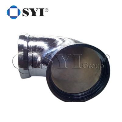 中国 Black Malleable Iron Pipe Floor Flange Fittings Galvanized Pipe Thread Fittings Reducer 販売のため