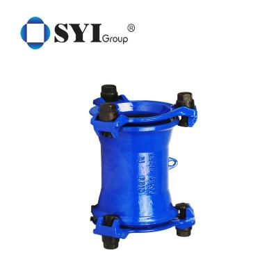 China Ductile Iron Universal Coupling Flange Adaptor for DI AC STEEL PVC HDPE Pipe for sale