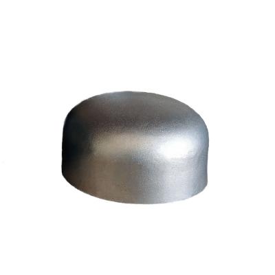 中国 Galvanized Painting Gold Butt Weld Carbon Steel Head nipple stainless steel pipe fittings 販売のため