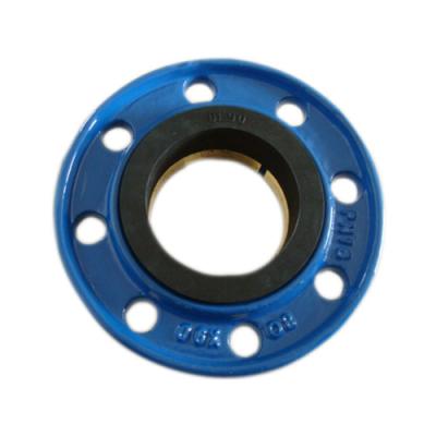 中国 Ductile cast iron quick flange adaptor for pe pipe fitting 販売のため