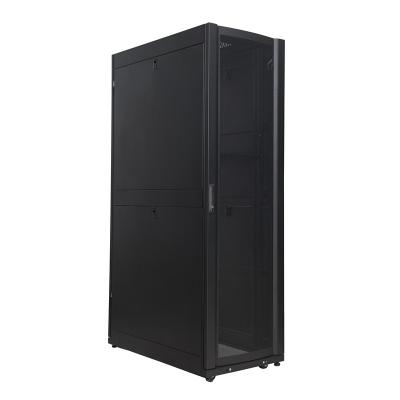 China 19 Inch 42U Frame Network Cabinet Aluminum Frame Cold Rolled Steel Mini Server Racks for sale