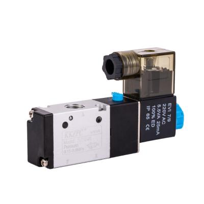 China 3V210-08 Series 2 Position 3 Way Solenoid Solenoid Silver Pneumatic Air Valve Machinery Repair Shops 3V for sale