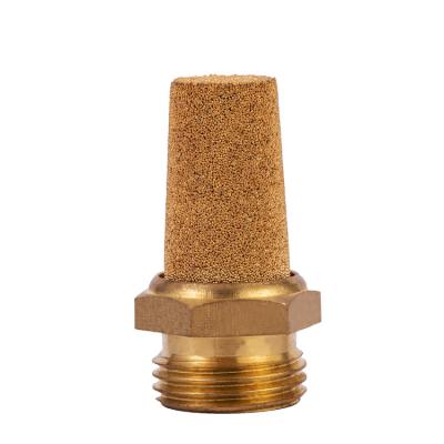 China Machinery Repair Shops KKZPC Brass Pneumatic Muffler Air Muffler Fit Bronze Muffler BSLM for sale