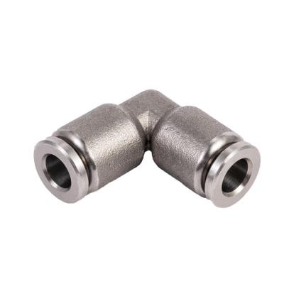 China Pneumatic Fitting Machinery Repair Shops Union Elbows 8mm Stainless Steel Pneumatic PV Fittings PV-8 for sale