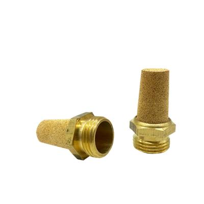 China BSL-04 Series Pneumatic Exhaust Muffler BSL Machinery Repair Shops BSL-04 Series Brass Muffler Fitting for sale