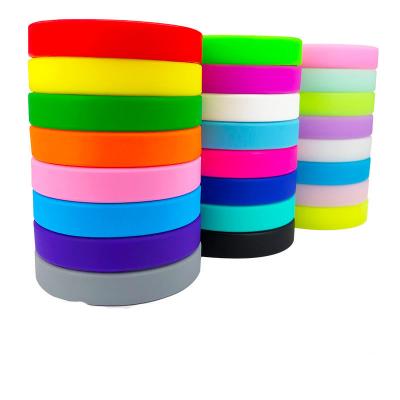 China SmallOrders RF20 Customization Basketball Wristband Adult Wristband Luminous Solid Silicone Wristband Children's Activity Promotional Wristband for sale