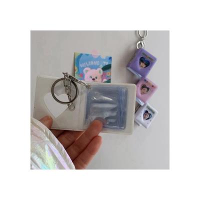 China Single thumb photo collection booklet SmallOrders G020804 large head chain album cute paste mini big thumb 1 inch love main chain album for sale