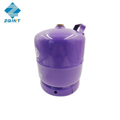 China Portable LPG Good Quality 3KG LPG Small Empty Gas Cylinder For Home And School for sale