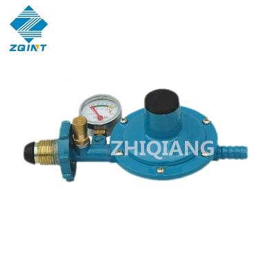 China General high quality lpg gas regulator with meter and safety device for sale