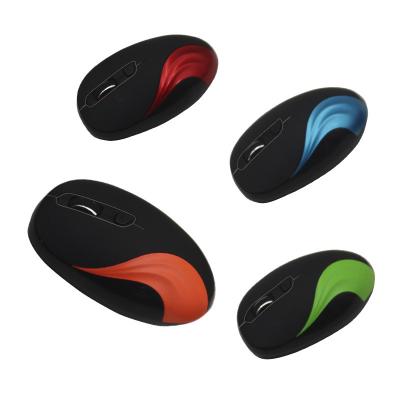 China Hot Selling Colorful Wireless Mouse Mini Choice Wireless Mouse With Receiver Portable Mini Mouse With Quiet Roller for sale