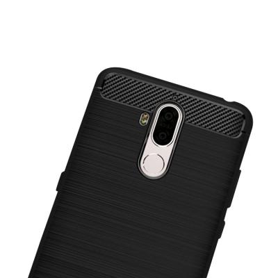 China Anti-scratch Fashion Cell Phone Cover Carbon Fiber Shockproof Case For Lenovo K8 Plus for sale