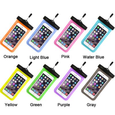 China Fanshion Universal Waterproof Phone Case With Strap Fit For Almost All Phones Waterproof 30 Meters for sale