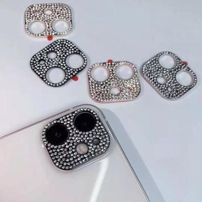 China Fashion For iPhone 12 Camera Lens Protector For iPhone 12 Bling Lens Cover iPhone 12 mini 11 pro Max Diamond Camera Lens Protector For for sale