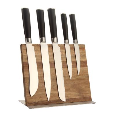 China Senpin Viable Professional Acrylic Block Kitchen Knife Wooden Block for sale