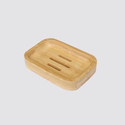 China Modern Bamboo Soap Dish Soap Tray Holder Natural Bamboo Soap Dish Bamboo Tray for sale