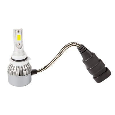 China Best selling smart car led headlight bulb new auto c6 c6x 9005 9006 h1 h7 h11 HB3 HB4 led h4 led headlight c6 universal for sale