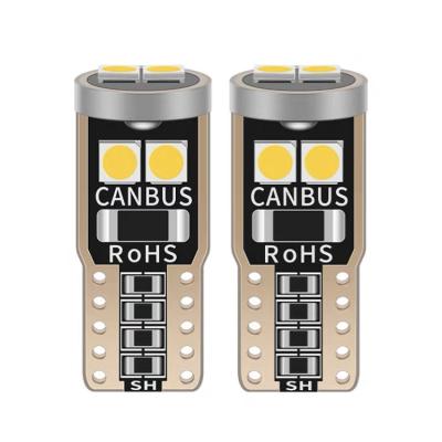 China Wholesale Auto Parts Car Interior Canbus W5W Canbus Lamp Series Side Positioning Lights 3030 6SMD T10 W5W Canbus 3030 6SMD T10 for sale