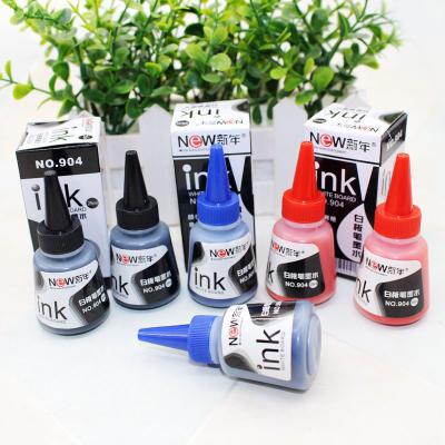 China Brand New Hot Selling PP School Refill 25ml 50ml Whiteboard Pen Marker Erasable Ink for sale