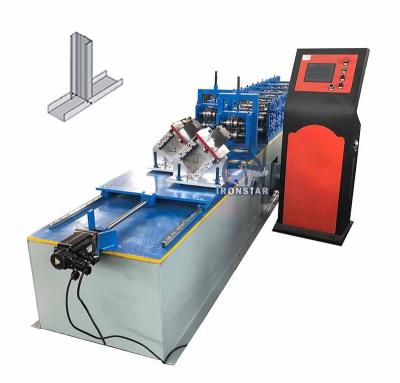 China Advertising company cd ud line c u roll forming machine steel profile metal stud and track used roller for sale