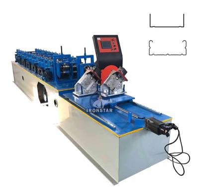 China Advertising Company Cd Ud Profile Price Light Steel Keel Galvanized Equipment Metal Stud And Track Roll Forming Machine for sale