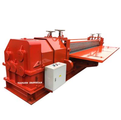 China Advertising Company Thin Board f Iron Sheet Making Barrel Type Big Wave Corrugated Roll Forming Machine for sale