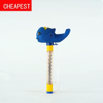 China Pool/Spa Factory Supply ABS Animals Swimming Pool Thermometers Yellow Duck Bule Whale Turtle Plastic for sale