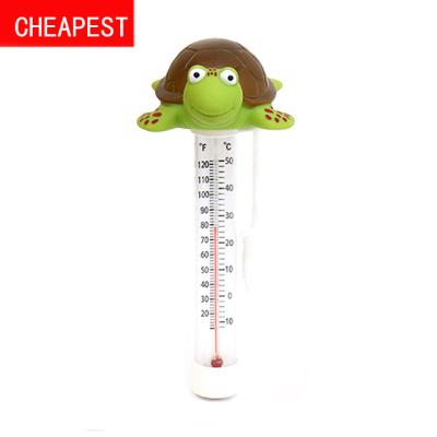 China Large Swimming Pool/Spa Floats Heads Swimming Pool Water Thermometer Turtle Swimming Pool Thermometer Deluxe Floating Cute Animal for sale