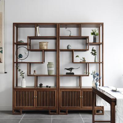 China High Quality Easy Design Bookcases Antic Wooden Cabinets Shelves Shelf for sale