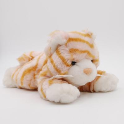 China OEM Baby Toy Stuffed Animal Plush Tiger Toy Lovely Sleeping Pillow Baby Environmental Cute Plush Toys for sale