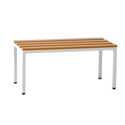 China Cheap PVC Wooden Pvc Bench For Locker for sale