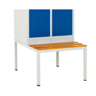 China PVC changing room locker with bench for sale