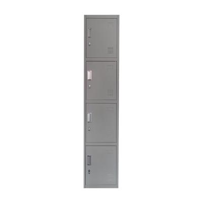 China Commercial Wholesale Furniture Factory Supply Single Tier 4 Door Steel Locker Locker LW-TL-04 for sale