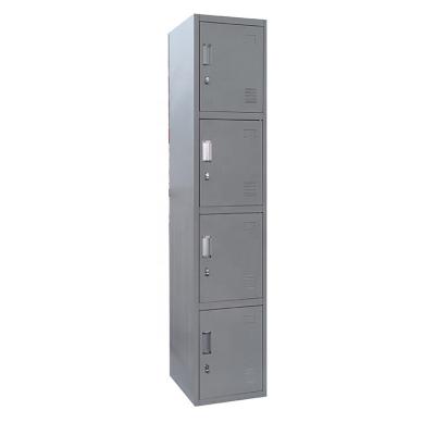 China Hot Selling Four-Door Employee Locker Metal Clothes Metal Locker Steel Cabinet LW-TL-04 for sale