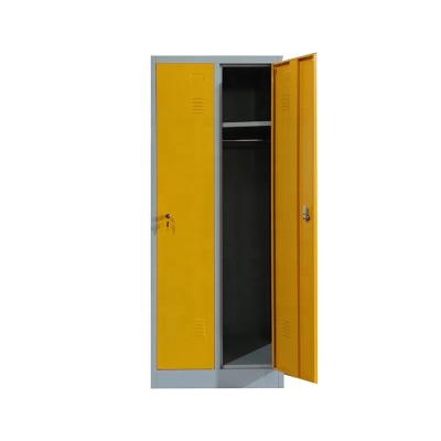 China 2022 Wholesale 2 Door Vertical Gym Locker Locker Single Metal Locker With Lock LW-DL-02 for sale