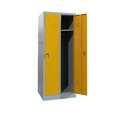 China Wholesale High Quality Cold Rolled Steel Luoyang Gym Locker 2 Door Steel Staff Locker LW-DL-02 for sale