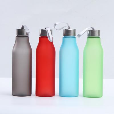 China Summer 450ml Outdoor Sports Water Bottle PC Viable Portable Plastic Outdoor Plastic Customization Model Customization Promotional Gifts for sale