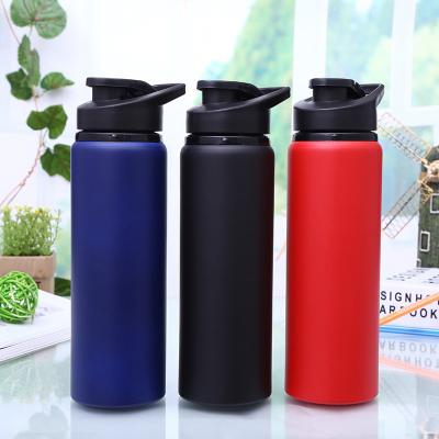 China Sustainable Aluminum Water Bottle 750ml Sports Cup With Carabineer Bicycle Travel Outdoors Customized Advertising Home Gifts Eco - Friendly for sale