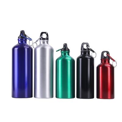 China 500ml Sustainable Aluminum Water Bottle 1000ml Sports Cup With Rifle Out Bicycle Travel Customized Advertising Welcome Gifts for sale