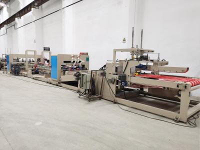 China 130 m/Min auto folder gluer machine Pneumatic Hydraulic High Speed 7500kg for sale