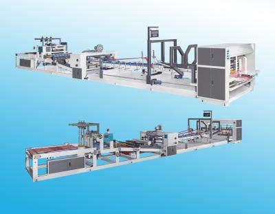 China Operação fácil automática da máquina 150m/min de Gluer do dobrador da caixa à venda