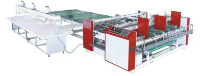 Chine 90m / Min Semi Automatic Folder Gluer deux morceaux de Gluer commun à vendre