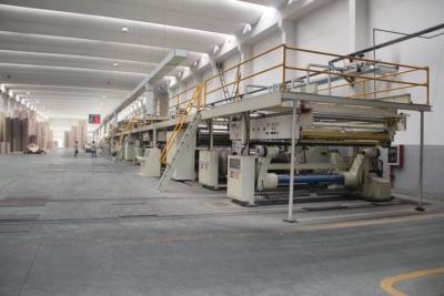 China Patent Corrugated Cardboard Production Line 150m/Min 5 Ply FULL Automatic for sale