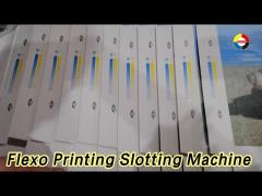 Paperboard Flexo Printing Slotting Machine 4 Color For Corrugated Box