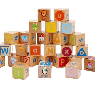 China 2021 Hot Selling Early Learning Cube Blocks Kids Educational Toys Eco-friendly Material Wholesale for sale