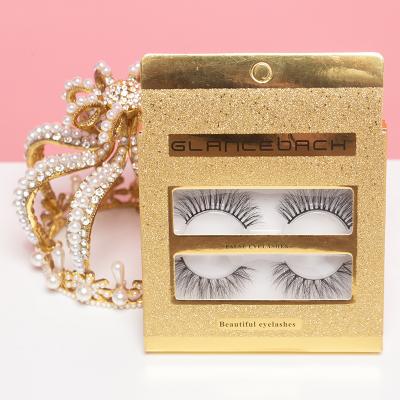 China Long 2022 New Arrivals Natural Eyelash Wholesale Seller Customized Boxes Full Strip Cheap Silk Lashes 3d Lashes for sale