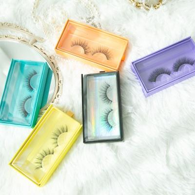 China Long Natural Create Your Own Eyelash Brand Real Mink 3d Silk Lashes Qingdao Wholesale Seller For Eyelashes for sale