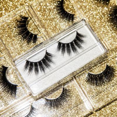 China Hot Sales Top Quality Soft Mink Black Soft Volume Eyelash Eyelash Extension For Daily Beauty Makeup for sale