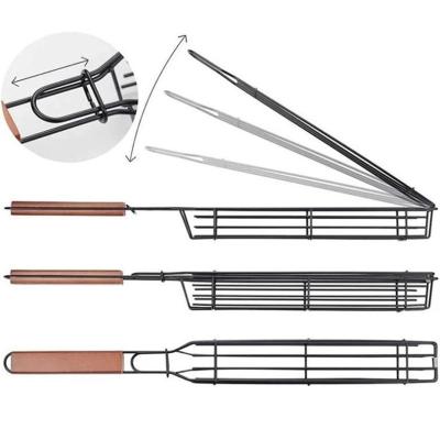 China Easily Cleaned Outdoor Stainless Steel Lamb Kebab BBQ Stick BBQ Tool for sale