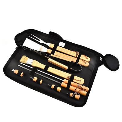 China Woody Easily Cleaned BBQ Accessories Grilling Tools, Stainless Steel BBQ Accessory, For Cooking Backyard BBQ And Outdoor Camping for sale