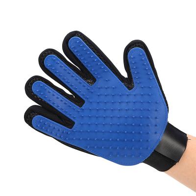 China Luxury Pet Grooming Gloves Silicone Hair Removal Gloves Pet Dog Bath Cleaning Supplies Grooming Gloves for sale